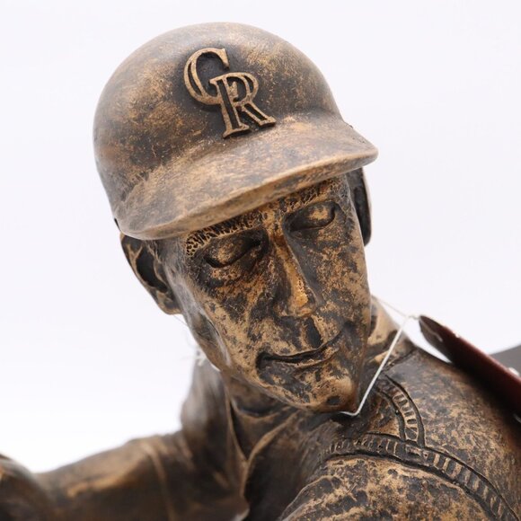 Colorado Rockies Bam Vino Wine Bottle Holder MLB Baseball Sculpture Figure - Picture 2 of 9